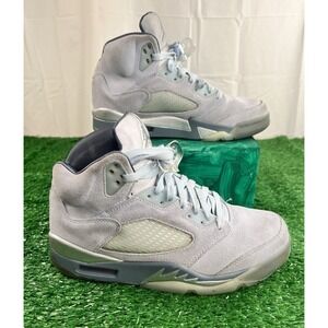 Nike Air Jordan 5 Retro Bluebird Women's SZ 8 Trainers Sneakers Shoes Blue Suede